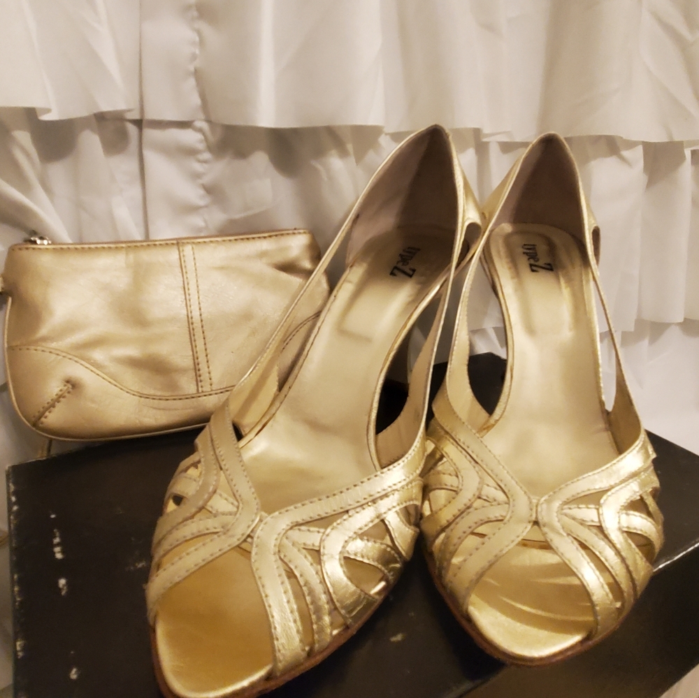 Ladies peep toe heels